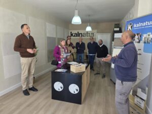 Kalnatur recibe la visita institucional del Ayuntamiento de Lebrija
